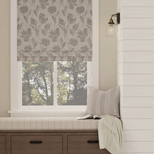 Load image into Gallery viewer, Grey Tone Tone Floral Upholstery Fabric