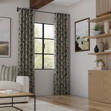 Load image into Gallery viewer, Spruce Green Sage Tone Tone Floral Upholstery Fabric