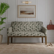 Load image into Gallery viewer, Spruce Green Sage Tone Tone Floral Upholstery Fabric