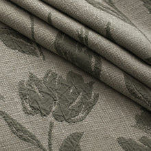Load image into Gallery viewer, Spruce Green Sage Tone Tone Floral Upholstery Fabric