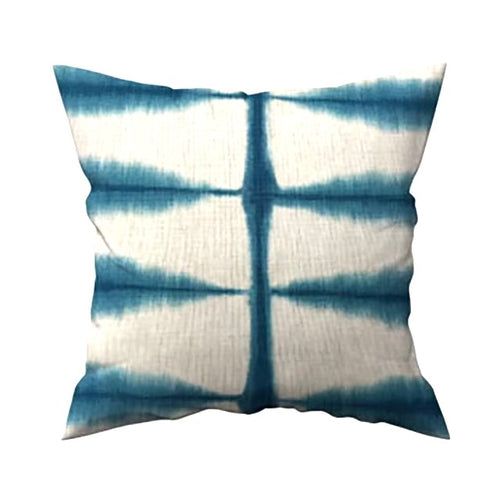 Custom Made Scion Shibori Teal Pillow Cover