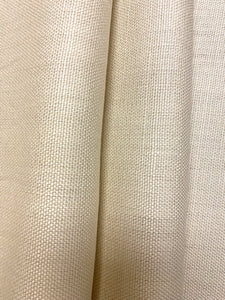 Oyster Beige Belgian Linen Upholstery Drapery Fabric WHS 4575