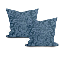 Load image into Gallery viewer, Schumacher Colette damask pillow cover 