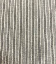 Load image into Gallery viewer, Perennials Piccadilly Stripe Rhino 
Grey Indoor Outdoor Upholstery Fabric STA 5051