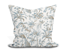 Load image into Gallery viewer, Thibaut Peacock Toile Pillow Cover