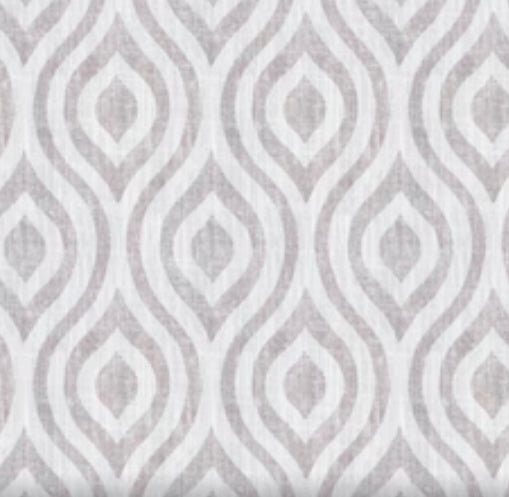 Lavender Ivory Purple Diamond Drapery Fabric