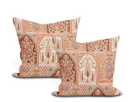 Schumacher Barra Palace Pillow Cover