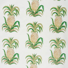 Load image into Gallery viewer, Pair of Custom Made Schumacher Pineapples Chintz Pillow Covers - Both Sides