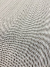 Load image into Gallery viewer, Designer Cream Charcoal MCM Mid Century Modern Tweed Upholstery Fabric WHS 4617