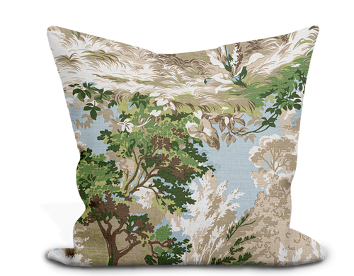 Thibaut Lincoln Toile Pillow