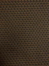 Load image into Gallery viewer, Black Taupe Geometric Diamond Upholstery Fabric STA 4569