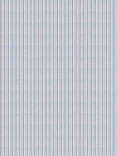 Load image into Gallery viewer, Cotton Cream Navy French Blue Stripe Upholstery Drapery Fabric FB