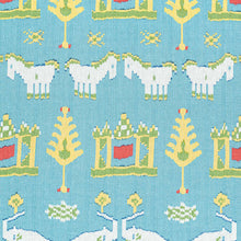 Load image into Gallery viewer, Set of Two Made to Order Thibaut Kingdom Parade Side Drapery Panels