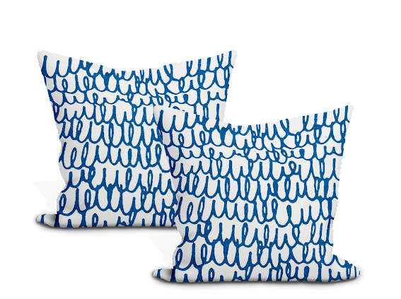 Schumacher Marlowe Print Pillow Cover