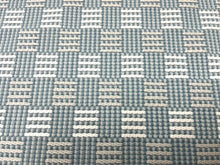 Load image into Gallery viewer, PIERRE FREY INDOOR OUTDOOR AQUA BLUE GEOMETRIC FABRIC ESPELETTE
F3718004 - Ciel