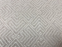 Load image into Gallery viewer, Urban Source Journey White Sand Polypropylene Indoor Outdoor Water Stain Repellent Taupe Geometric Upholstery Fabric