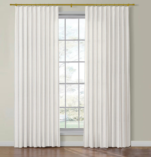 Thibaut Beckley Stripe Side Drapery Panels