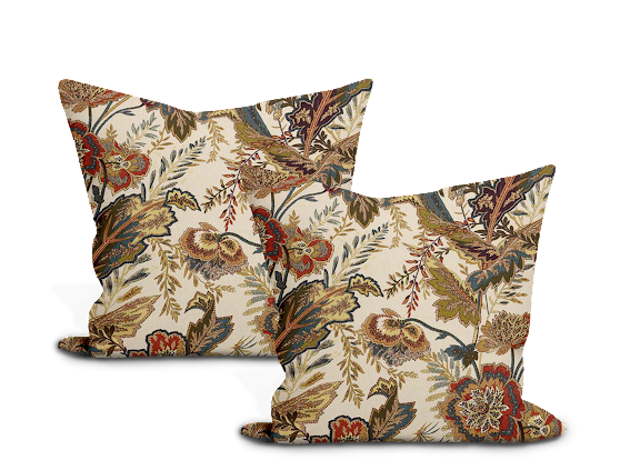 Schumacher Sandoway Vine Pillow cover