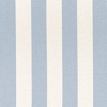 Load image into Gallery viewer, Set of Two Made to Order Thibaut Newport Stripe Semi Sheer Side Drapery Panels