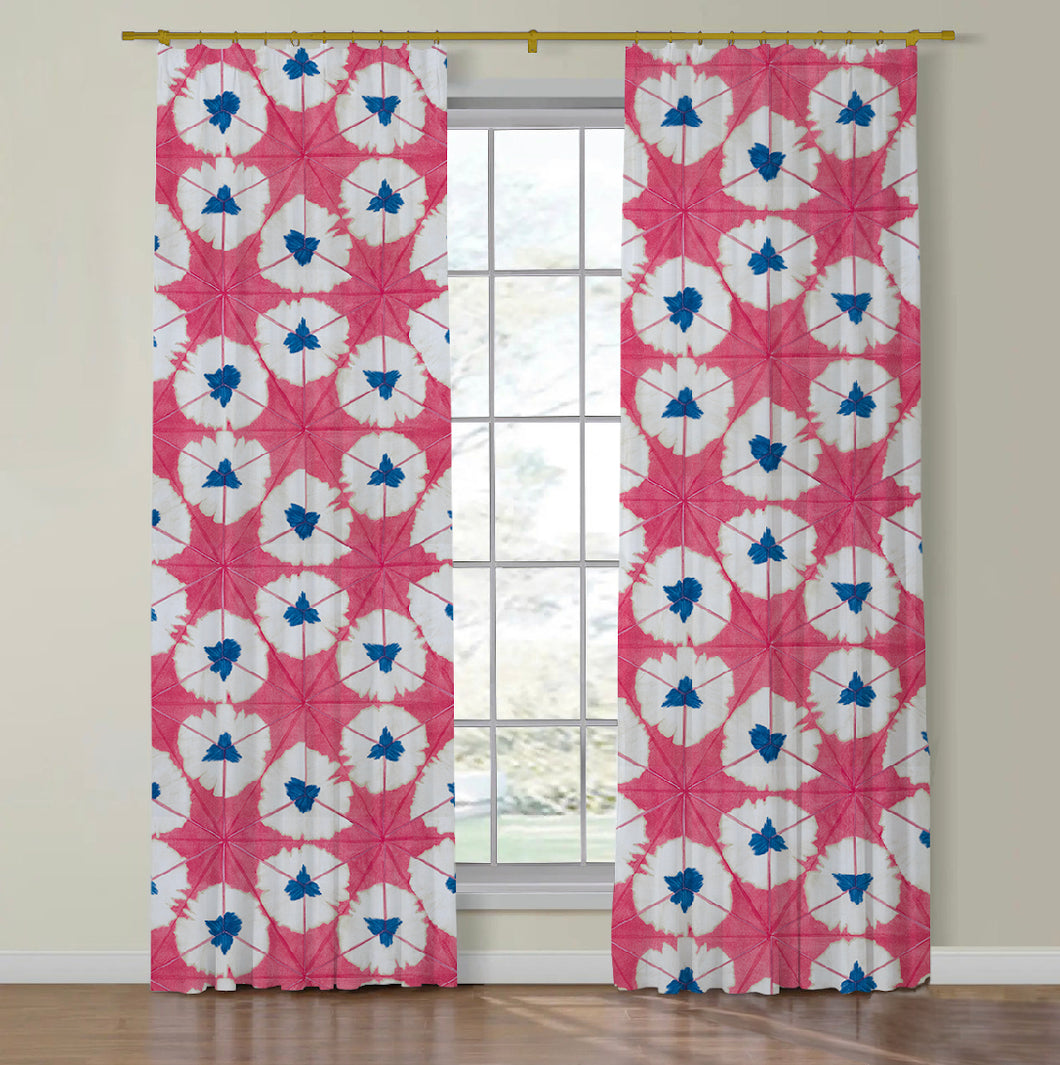  Thibaut Sunburst Side Drapery Panels