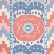 Load image into Gallery viewer, Set of Two Made to Order Schumacher Samarkand Ikat II Side Drapery Panels