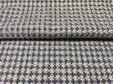 Load image into Gallery viewer, Pollack Bound Together Steel Blue Embroidered Drapery Upholstery Fabric