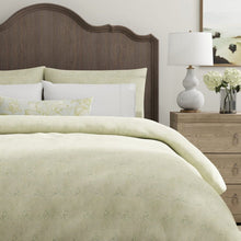 Load image into Gallery viewer, Seafoam Green Beige Abstract Geometric Chenille Upholstery Fabric / Seafoam