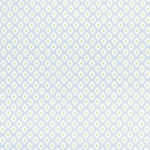 Load image into Gallery viewer, Cotton Green Aqua Blue White Ikat Geometric Upholstery Drapery Fabric