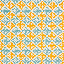 Load image into Gallery viewer, Pair of Custom Made Schumacher Pattee Hand Block Print Pillow Covers - Both Sides