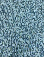 Load image into Gallery viewer, 1.5 yard Greenhouse S4831 Biscay Blue Aqua Yellow green Abstract Upholstery Fabric STA 5079