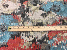 Load image into Gallery viewer, Southern Charm Multi Swavelle Mill Creek Coral Grey Teal Green Beige Upholstery Drapery Fabric