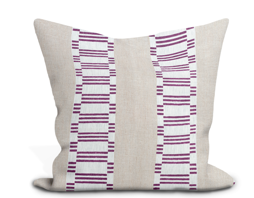 Thibaut Japonic Stripe Pillow 