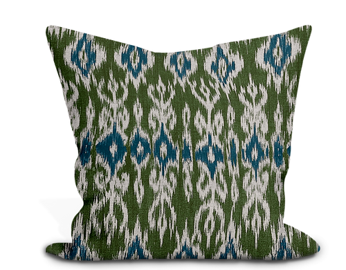 Thibaut Atlas Ikat Pillow