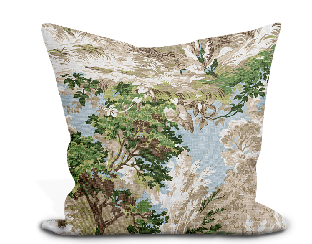 Thibaut Lincoln Toile Pillow