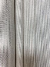 Load image into Gallery viewer, Designer Cream Charcoal MCM Mid Century Modern Tweed Upholstery Fabric WHS 4617