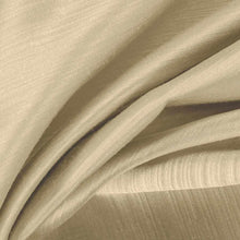 Load image into Gallery viewer, Cotton Blend Flax Beige Satin Slub Upholstery Drapery Fabric