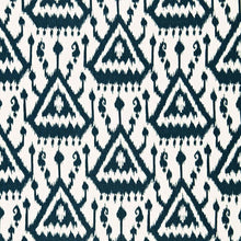 Load image into Gallery viewer, Pair of Custom Made Schumacher Vientiane Ikat Pillow Covers - Both Sides