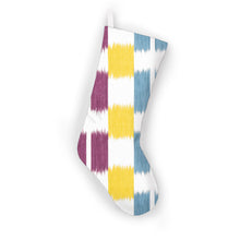 Load image into Gallery viewer, Thibaut Kasuri Christmas Stocking