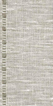 Load image into Gallery viewer, 120” Wide Semi Sheer Cream Taupe Linen Blend Stripe Drapery Fabric FB