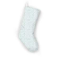 Load image into Gallery viewer, Thibaut Labyrinth Velvet Christmas Stocking