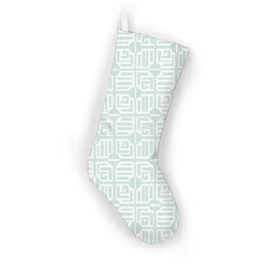 Thibaut Labyrinth Velvet Christmas Stocking