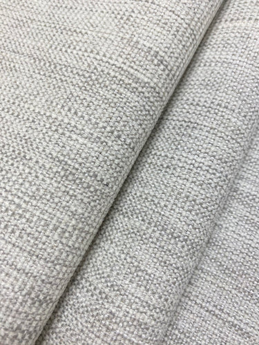 1.5 Yard Designer Water & Stain Resistant Grey MCM Mid Century Modern Tweed Upholstery Fabric WHS 4615