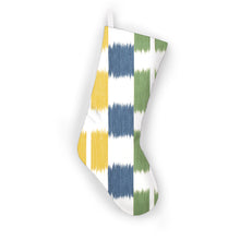 Load image into Gallery viewer, Thibaut Kasuri Christmas Stocking