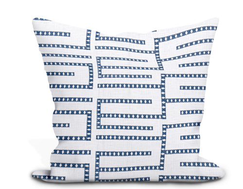 Thibaut Architect Embroidery Pillow