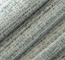 Load image into Gallery viewer, Heavy Duty Teal Blue Textured MCM Upholstery Fabric