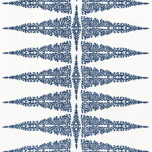 Load image into Gallery viewer, Set of Two Made to Order Thibaut Ellery Stripe Side Drapery Panels