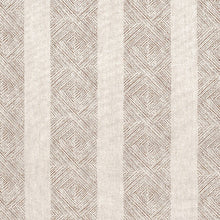 Load image into Gallery viewer, Set of Two Made to Order Thibaut Clipperton Stripe Side Drapery Panels