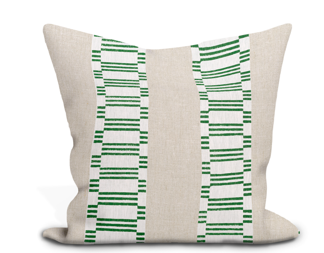 Thibaut Japonic Stripe Pillow 