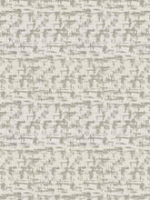 Load image into Gallery viewer, 118” Wide Semi Sheer Cotton Blend 
Alabaster White Abstract Distressed Drapery Fabric FB