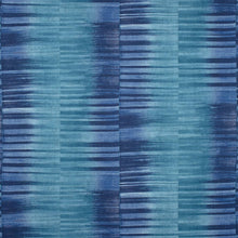 Load image into Gallery viewer, Set of Two Made to Order Thibaut Mekong Stripe Side Drapery Panels
